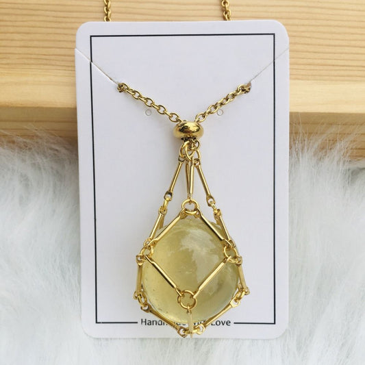 Crystal Stone Necklace 