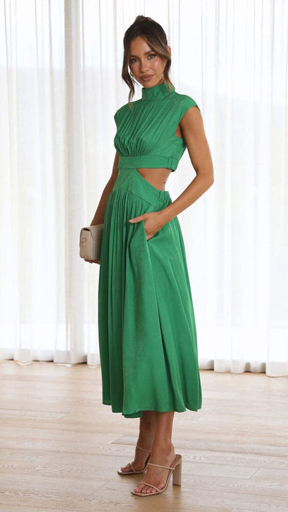 Elegant dress with pockets | Navoby