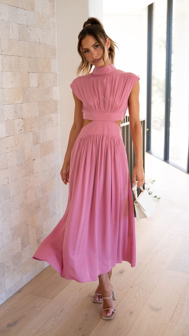 Elegant dress with pockets | Navoby