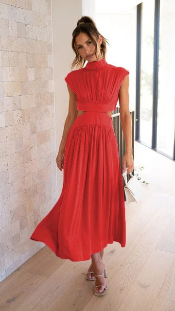 Elegant dress with pockets | Navoby