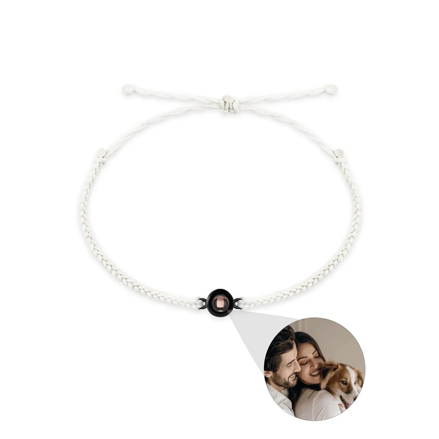 Pulseira personalizada com a sua própria fotografia