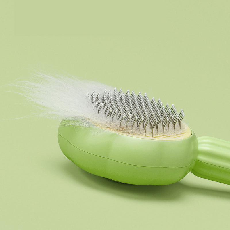 Pet hair cleaning brush