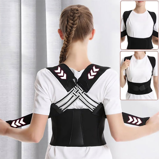 Adjustable posture corrector for the back