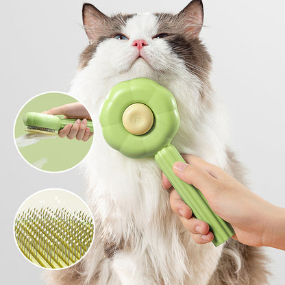 Pet hair cleaning brush