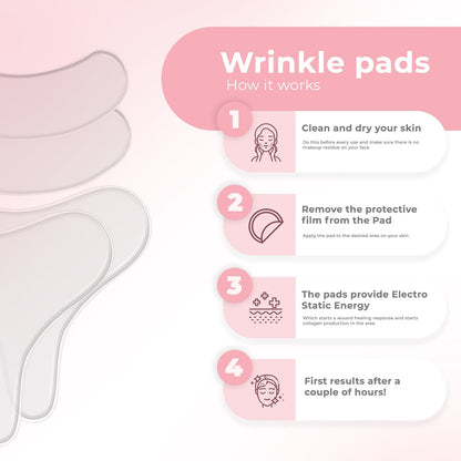 Plumping anti-wrinkle patches 