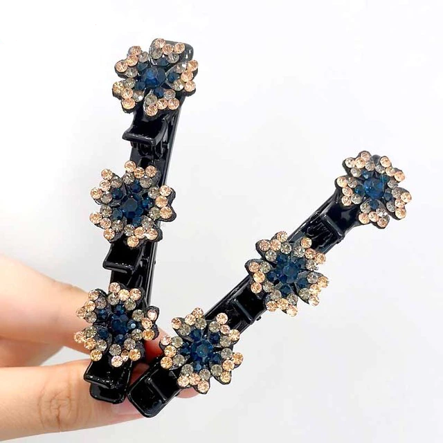 Crystal Flower Hair Clip | 1+1 FREE