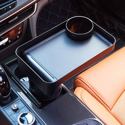 Cup holder tray