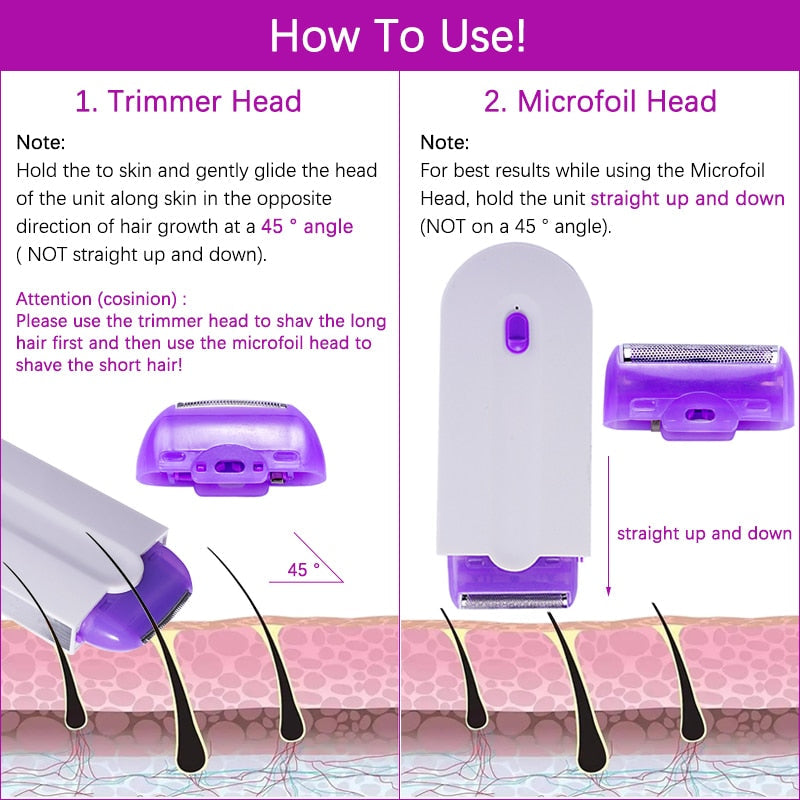 Navoby Epilator | 2 in 1