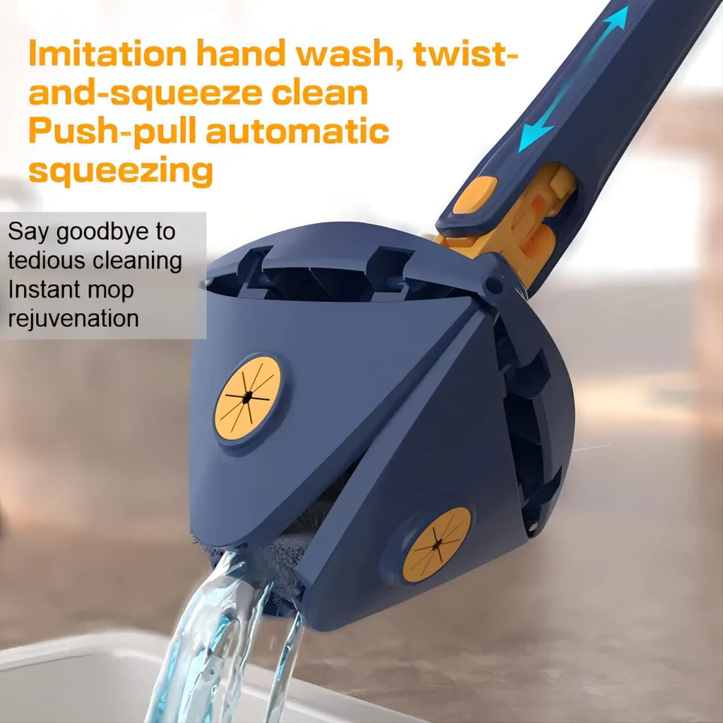 360° adjustable and rotatable mop 