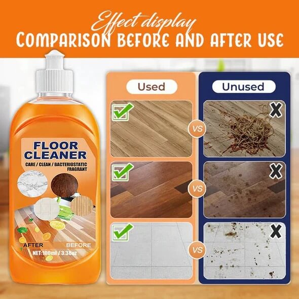 Powerful Floor Cleaner | 1+1 FREE