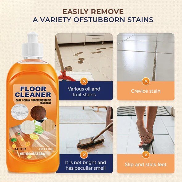 Powerful Floor Cleaner | 1+1 FREE